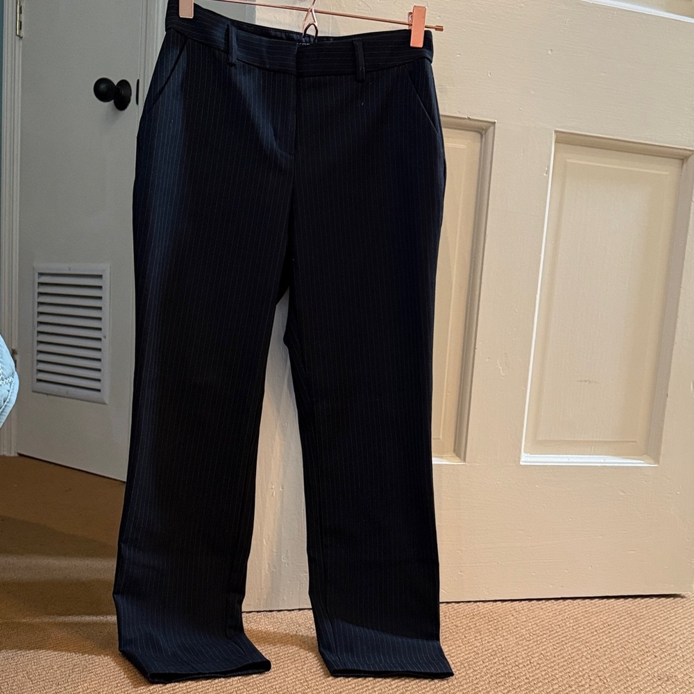 Express Striped Business Slacks
